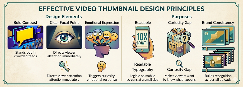 What makes a high CTR thumbnail